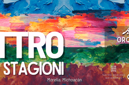 Deleitará la Orquesta de Morelia con las Cuatro Estaciones de Vivaldi