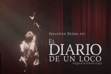 Llega  el «Diario de un loco» de Gógol a Irapuato de la mano del actor Sebastián Dezma