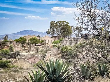 Ex Hacienda de Santa Brígida: guardiana de los místicos Hornos Jesuítas de Mineral de Pozos en Guanajuato