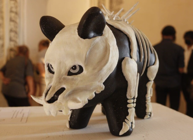 En el Lechon Fest participan alumnos de asignaturas como historia del arte, artes escénicas, artes plásticas y arte y sociedad, con base al modelo educativo vigente